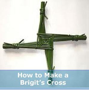 how to make a brigit's cross