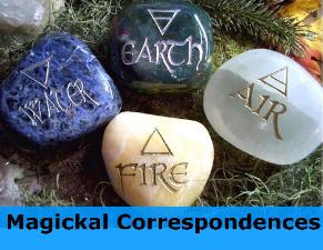 What are magickal correspondences